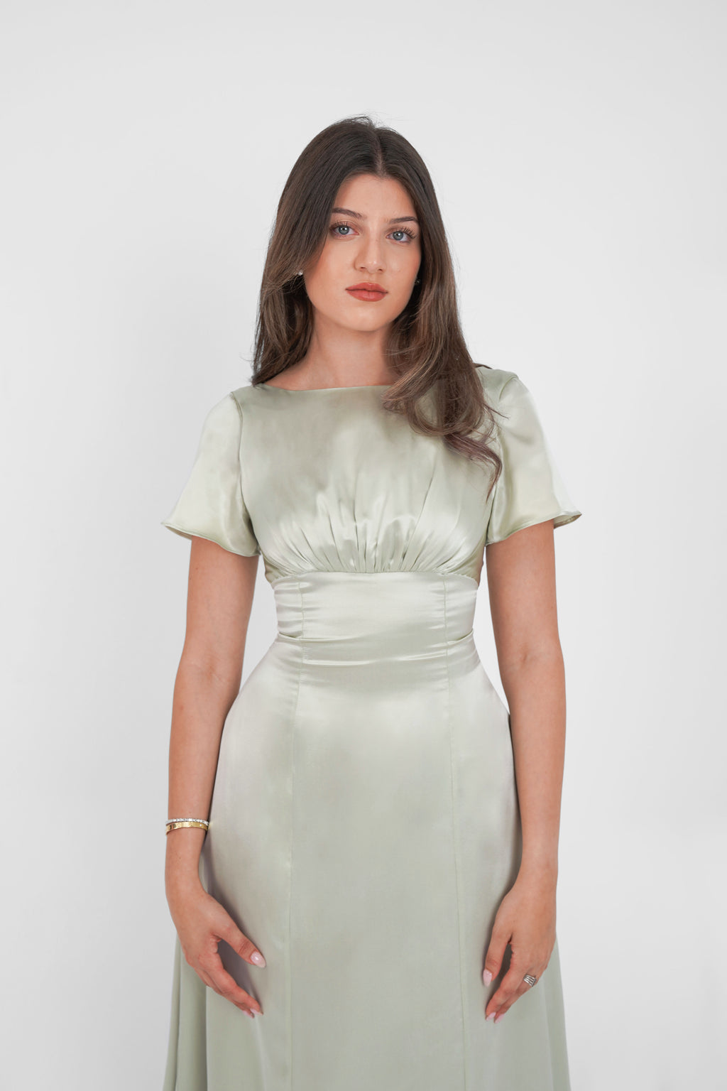 Dahlia Dress Sage