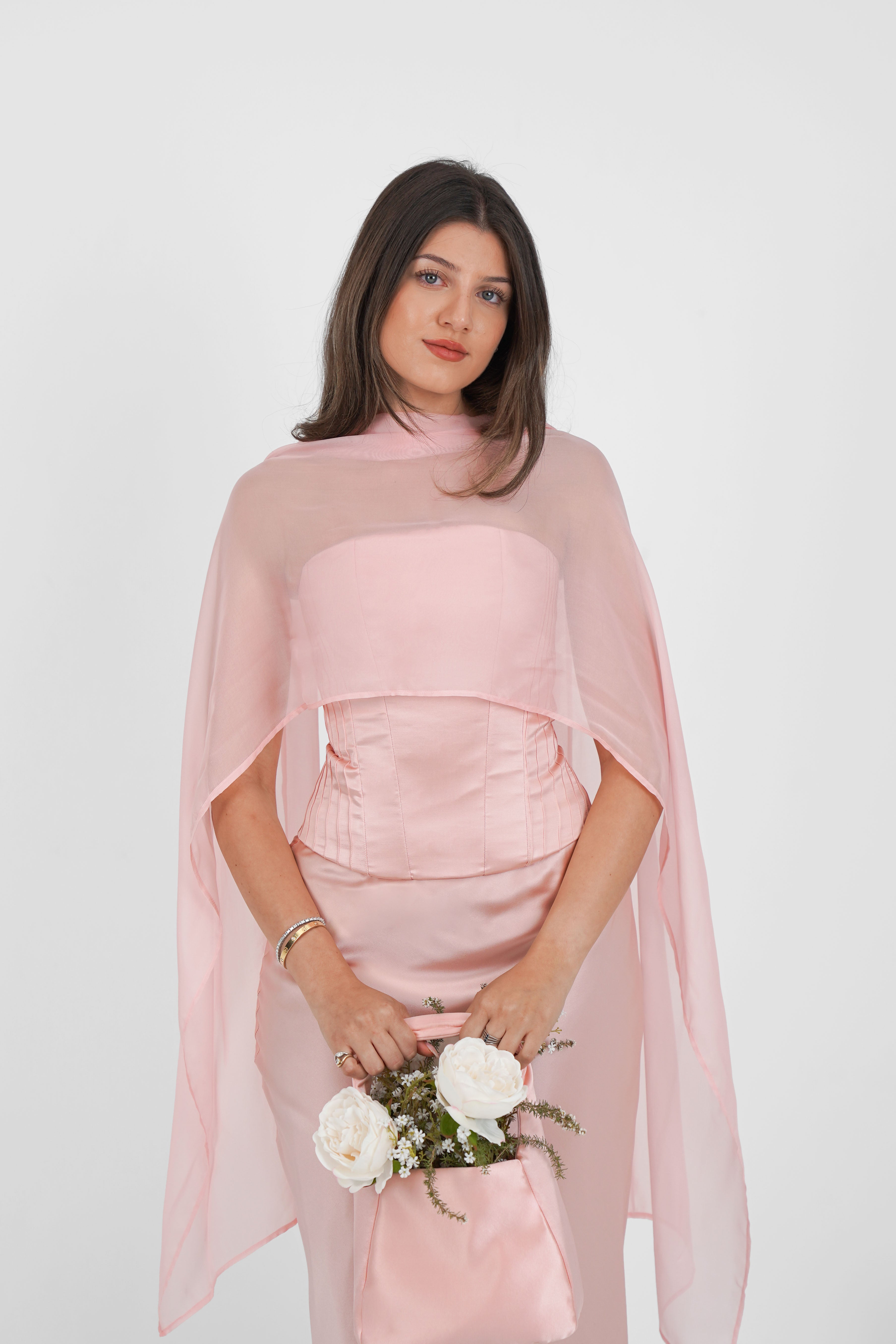 Sasha Shawl Rose