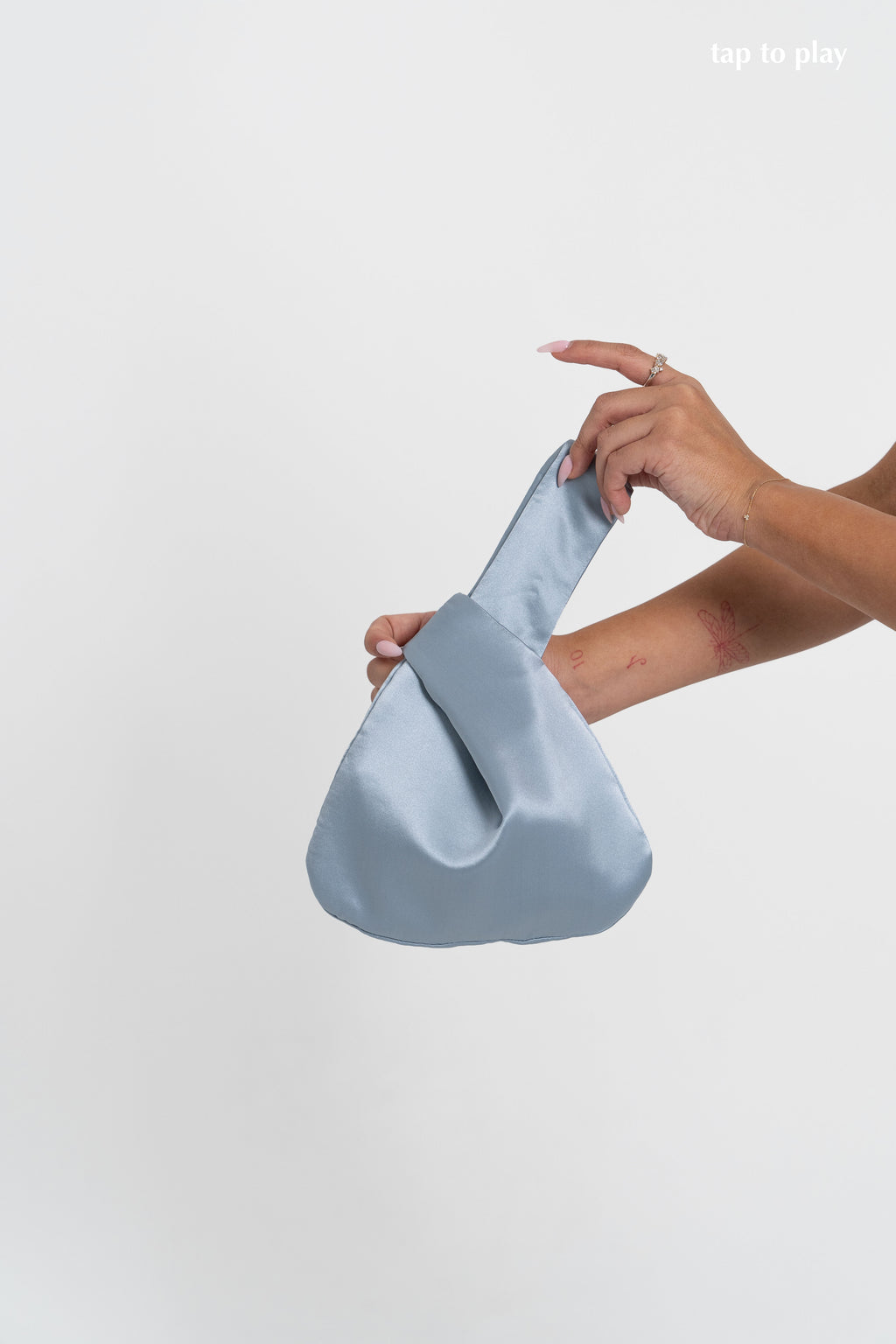 Bridesmaid Pouch Blue Bell