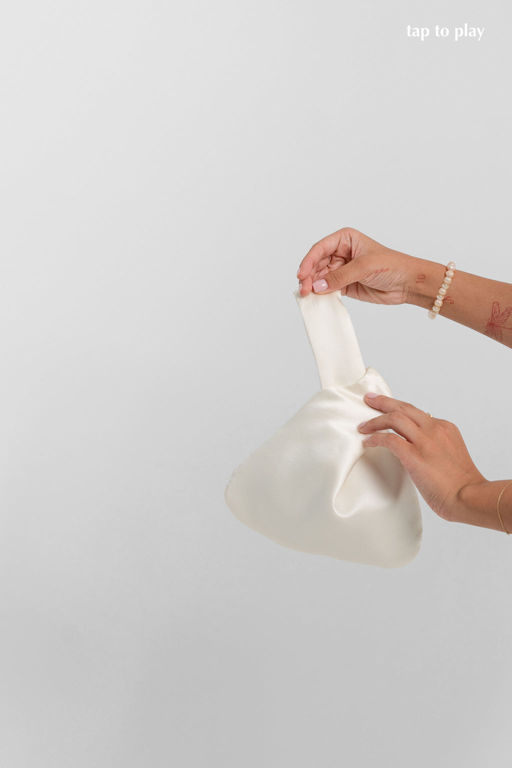 Bridesmaid Pouch Ivory