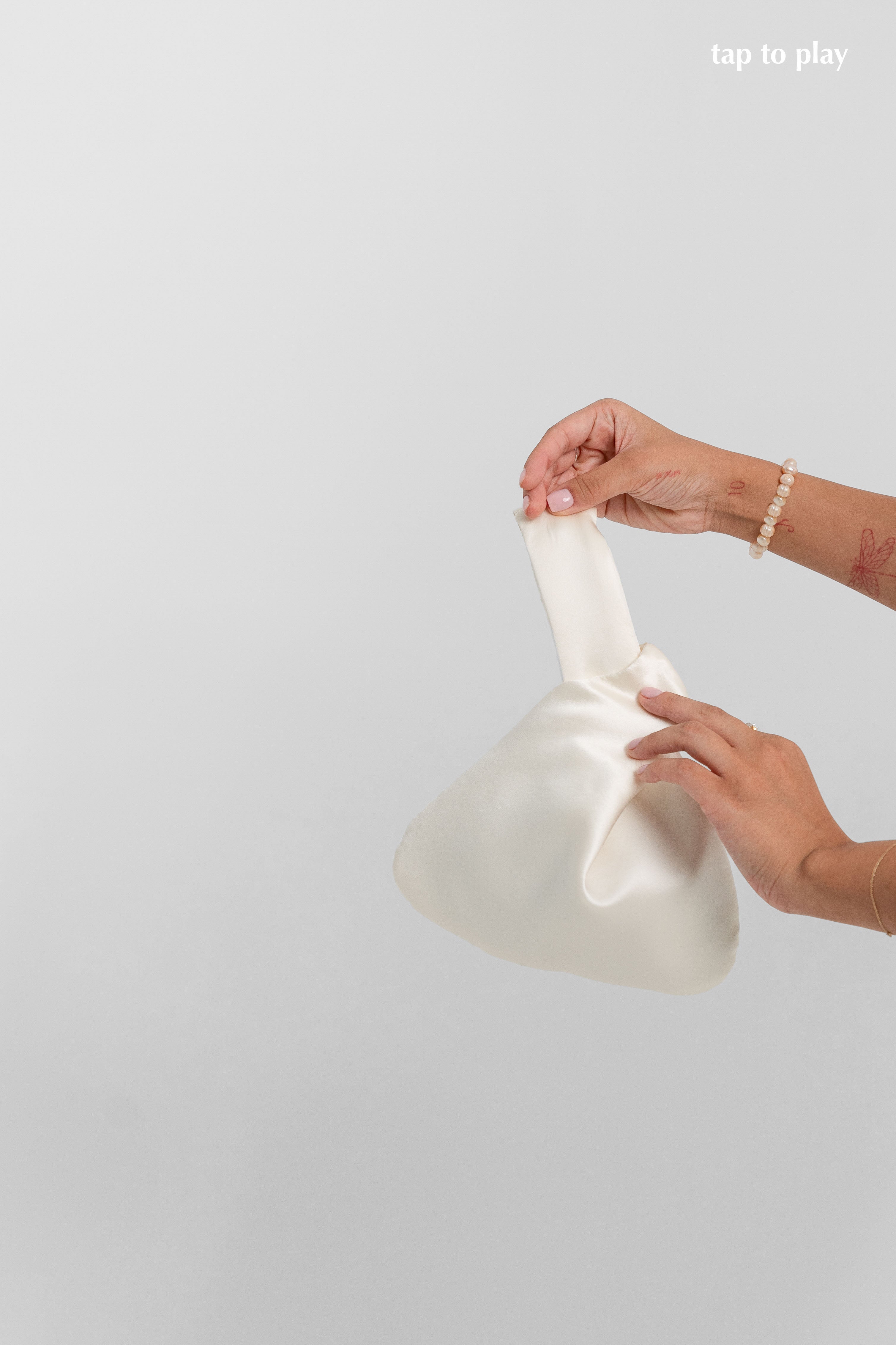 Bridesmaid Pouch Ivory